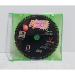 1998 SONY PLAYSTATION 1 PS1 BOMBERMAN PARTY EDITION DISC ONLY TESTED WORKING